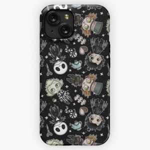 Burton Boys Collection In Black iPhone 15 Slim Phone Case Cover