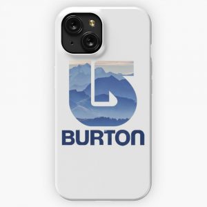 Burton Snowboards Purple Mountain iPhone 15 Slim Phone Case Cover