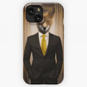 Business Fox iPhone 15 Slim Phone Case Cover