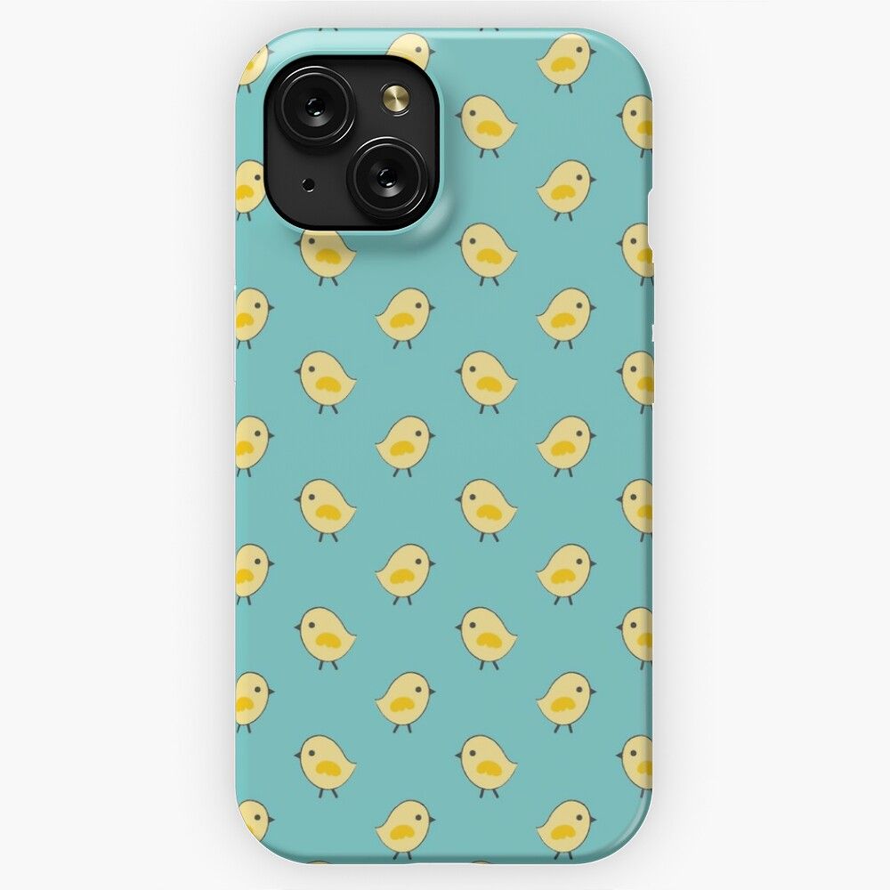 Busy Chicks Aqua iPhone 15 Slim Phone Case Cover