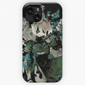 Butterflies And Garden iPhone 15 Slim Phone Case Cover