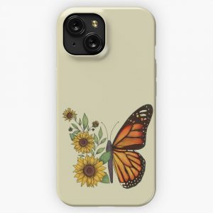 Butterfly iPhone 15 Slim Phone Case Cover