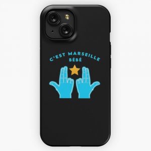 C Est Marseille Bebe Jul Om Champions League Star iPhone 15 Slim Phone Case Cover