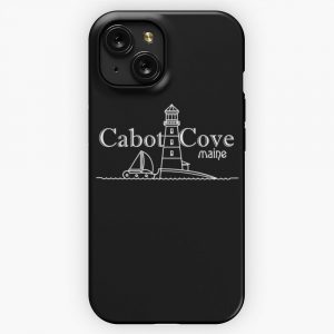 Cabot Cove Maine Funny Murder She Wrote iPhone 15 Slim Phone Case Cover