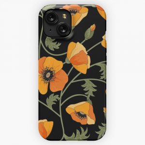 California Poppies iPhone 15 Slim Phone Case Cover