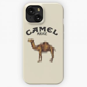 Camel Mirage Band iPhone 15 Slim Phone Case Cover