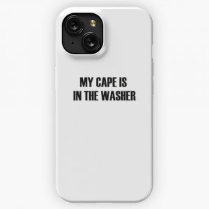 Cape Superhero Cape iPhone 15 Slim Phone Case Cover