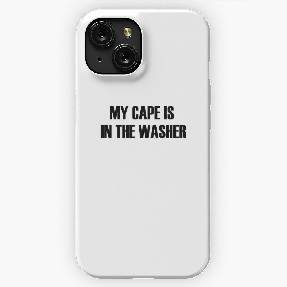 Cape Superhero Cape iPhone 15 Slim Phone Case Cover