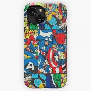 Capt America Case iPhone 15 Slim Phone Case Cover