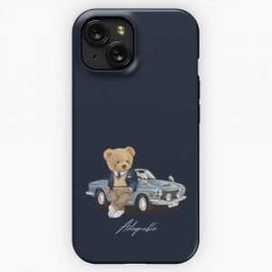 Car Guy Adograble Classic Car iPhone 15 Slim Phone Case Cover
