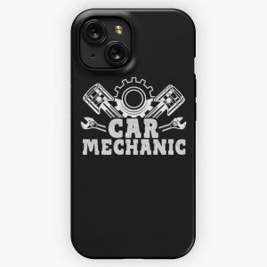 Car Mechanic Hobby Garage Tools iPhone 15 Slim Phone Case Cover