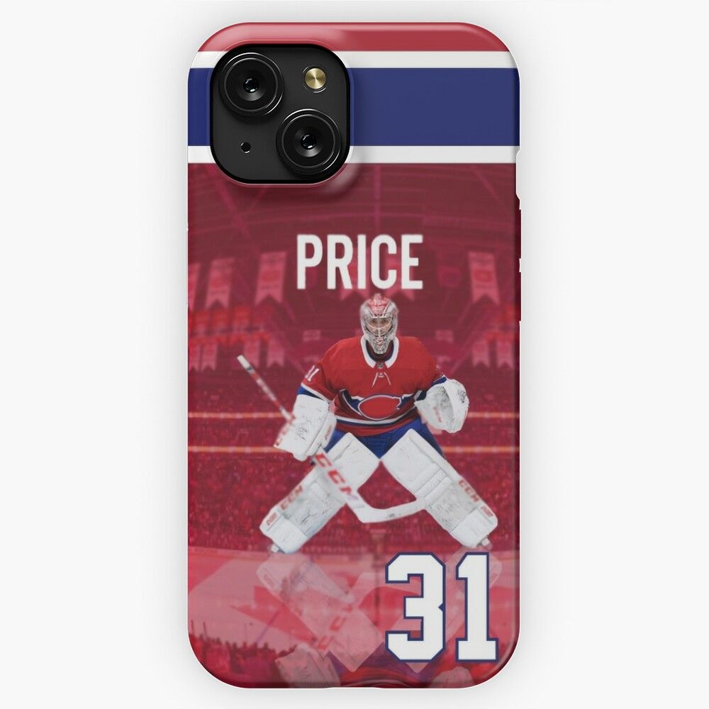 Carey Price 31 Montreal Canadiens Home Jersey iPhone 15 Slim Phone Case Cover