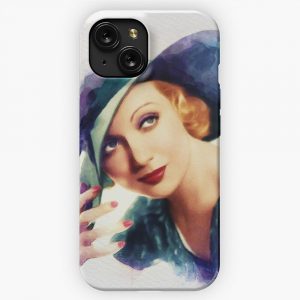 Carole Lombard Movie Legend iPhone 15 Slim Phone Case Cover