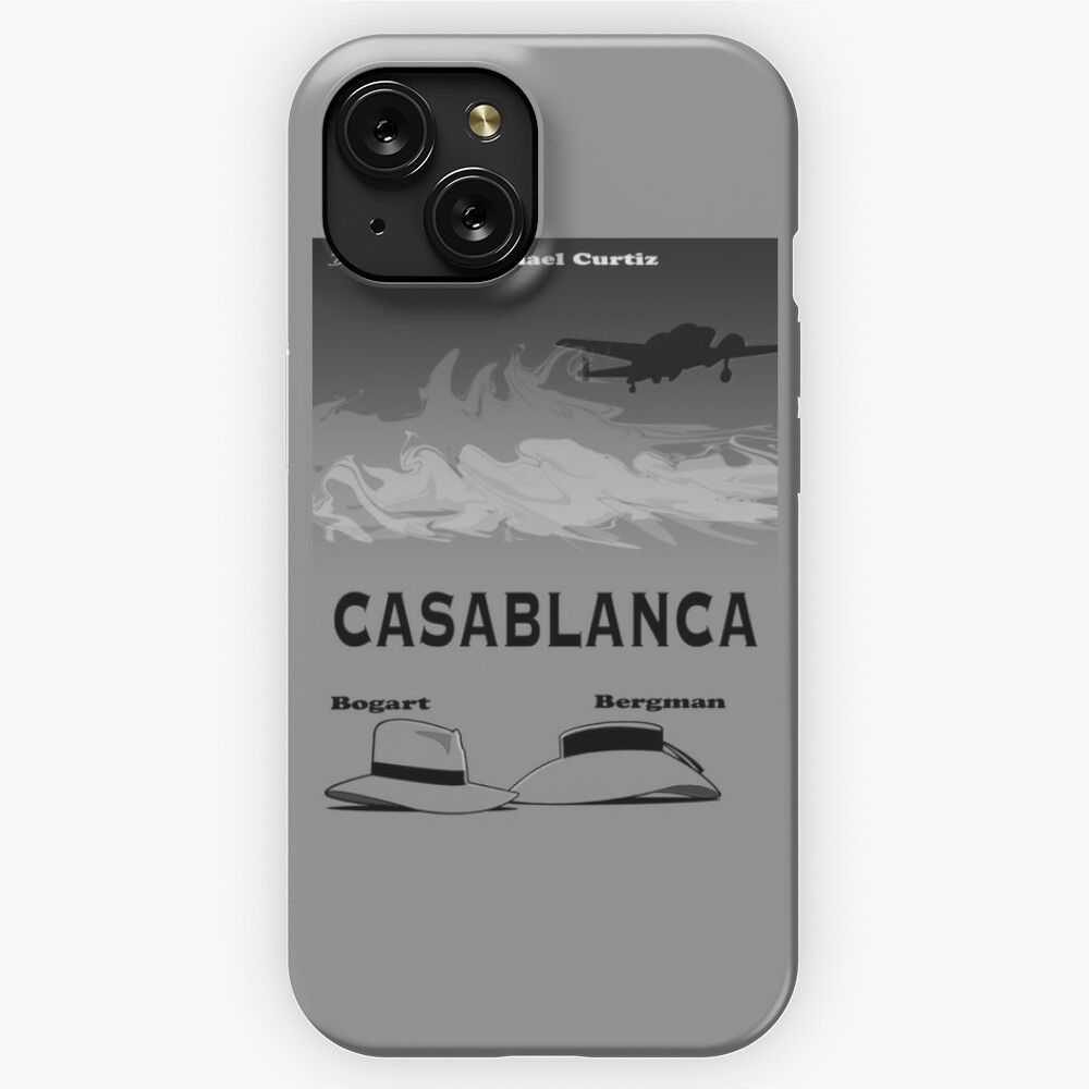 Casablanca 1942 Movie iPhone 15 Slim Phone Case Cover