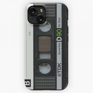 Casette Tape Design iPhone 15 Slim Phone Case Cover