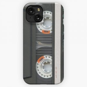 Cassette Black iPhone 15 Slim Phone Case Cover