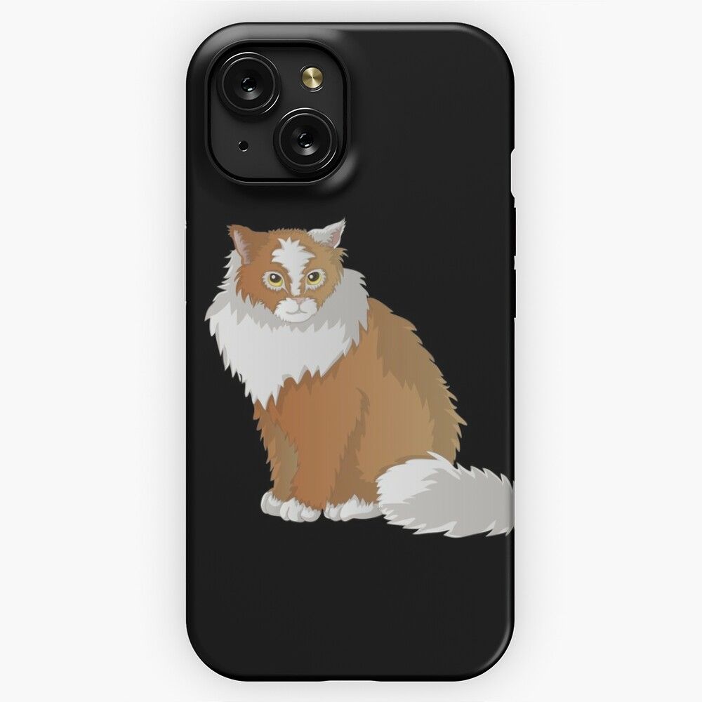 Cat Burma iPhone 15 Slim Phone Case Cover