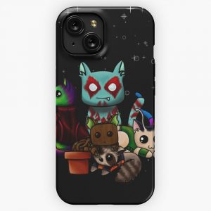 Cat Grrrrdians iPhone 15 Slim Phone Case Cover