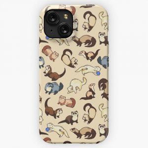 Cat Snakes iPhone 15 Slim Phone Case Cover