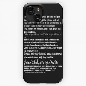 Catfish The Bottlemen Lyrics iPhone 15 Slim Phone Case Cover