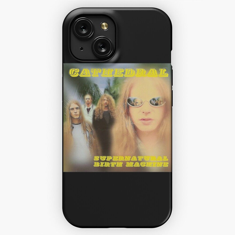 Cathedral Supernatural Birth Machine Album 1996 iPhone 15 Slim Phone Case Cover