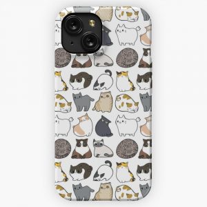 Cats Cats Cats iPhone 15 Slim Phone Case Cover