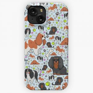 Cavalier King Charles Spaniel 2 iPhone 15 Slim Phone Case Cover