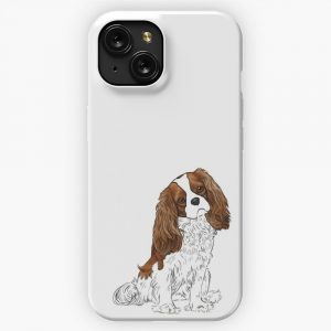 Cavalier King Charles Spaniel Blenheim iPhone 15 Slim Phone Case Cover