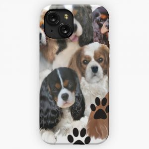 Cavalier Spaniels Grouping iPhone 15 Slim Phone Case Cover