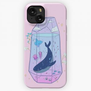 Celestial Aquarium iPhone 15 Slim Phone Case Cover