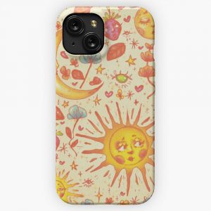 Celestial Spring iPhone 15 Slim Phone Case Cover
