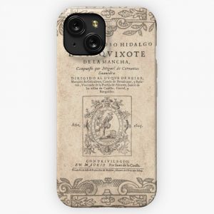 Cervantes Don Quijote De La Mancha 1605 iPhone 15 Slim Phone Case Cover