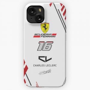 Charles Leclerc Ferrari iPhone 15 Slim Phone Case Cover