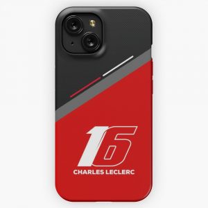 Charles Leclercs 16 iPhone 15 Slim Phone Case Cover
