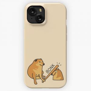 Cheems Bonk Dog iPhone 15 Slim Phone Case Cover