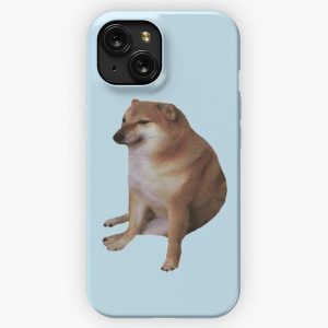 Cheemsburbger Hd iPhone 15 Slim Phone Case Cover