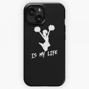 Cheerleading Is My Life iPhone 15 Slim Phone Case Cover