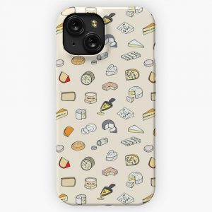Cheese Pattern iPhone 15 Slim Phone Case Cover