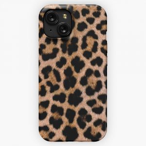 Cheetah Print iPhone 15 Slim Phone Case Cover