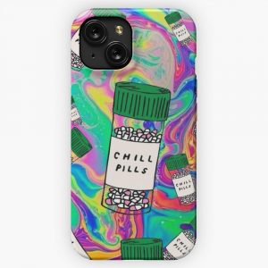 Chill Pills iPhone 15 Slim Phone Case Cover