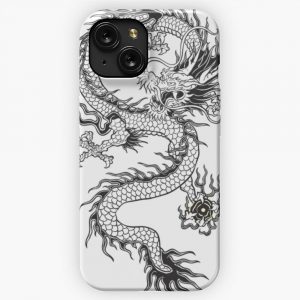 Chinese Dragon iPhone 15 Slim Phone Case Cover