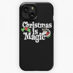 Christmas Is Magic iPhone 15 Slim Phone Case Cover