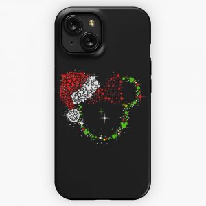 Christmas Minnie iPhone 15 Slim Phone Case Cover