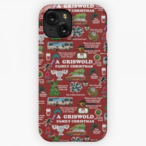 Christmas Vacation Collage iPhone 15 Slim Phone Case Cover