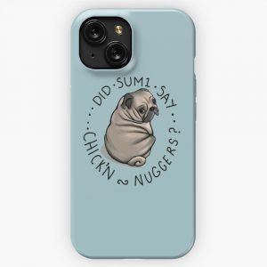 Chubby Pug iPhone 15 Slim Phone Case Cover