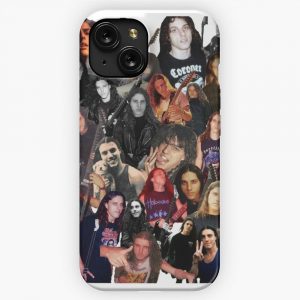 Chuck Schuldiner Collage Death iPhone 15 Slim Phone Case Cover