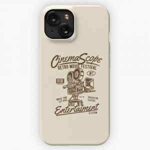 Cinema Scope iPhone 15 Slim Phone Case Cover
