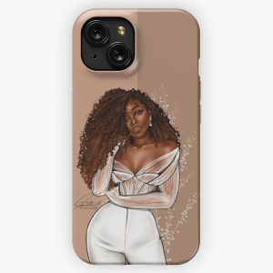 Cinnamon White iPhone 15 Slim Phone Case Cover