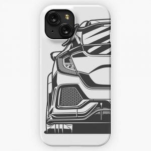 Civic Type R Fragment iPhone 15 Slim Phone Case Cover