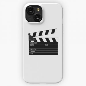 Clapperboard Director Film Movie Cinema iPhone 15 Slim Phone Case Cover